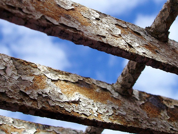 Corrosion of steel structure