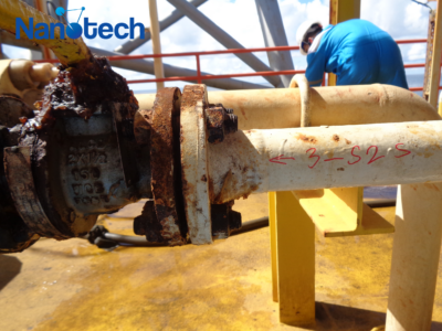 Chống Ăn Mòn Mặt Bích, Van Bằng Sản Phẩm S2S PLID WRAP - ANTI CORROSION TAPE 10 Hinh anh mat bich truoc boc S2S